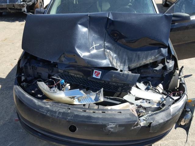 1G8AJ52F33Z119624 - 2003 SATURN ION LEVEL BLACK photo 7