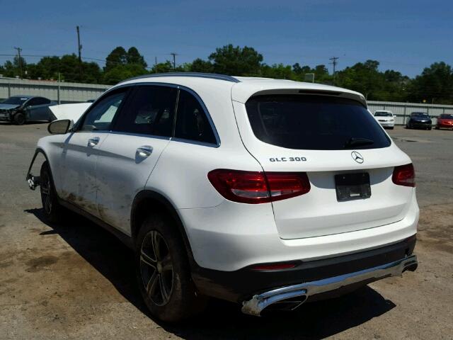 WDC0G4JB8GF051914 - 2016 MERCEDES-BENZ GLC 300 WHITE photo 3