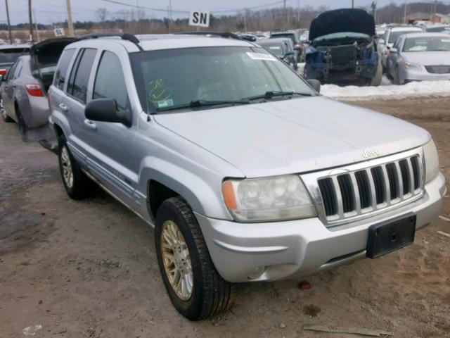 1J4GW58S04C102669 - 2004 JEEP GRAND CHER SILVER photo 1