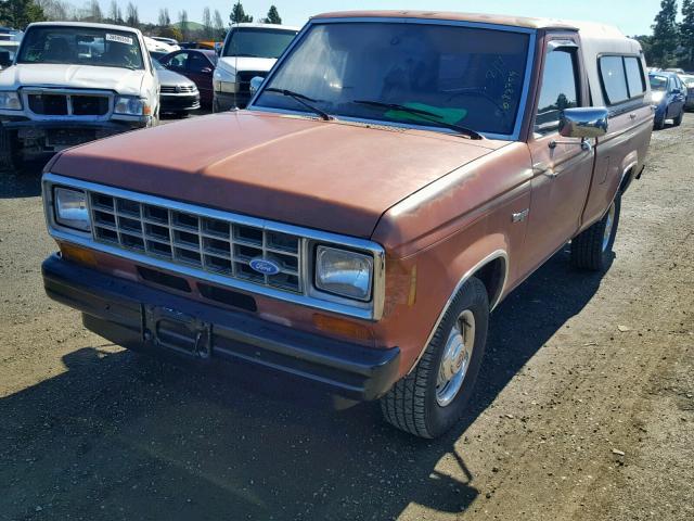 1FTBR10A7EUB32928 - 1984 FORD RANGER GOLD photo 2