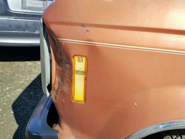 1FTBR10A7EUB32928 - 1984 FORD RANGER GOLD photo 9