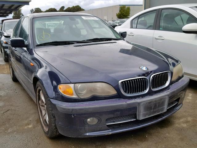 WBAEV534X3KM32796 - 2003 BMW 330 I BLUE photo 1