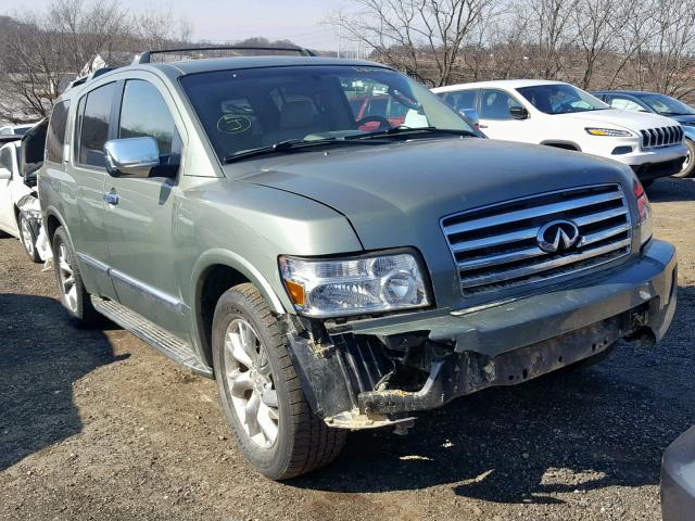 5N3AA08C85N811364 - 2005 INFINITI QX56 GREEN photo 1