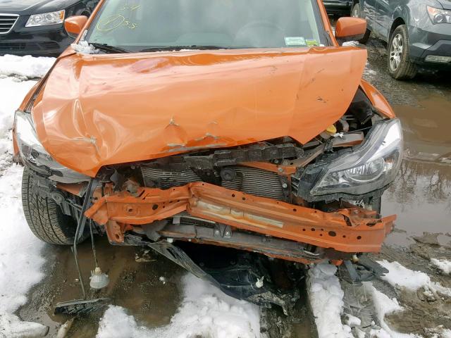 JF2GPACC2F8326836 - 2015 SUBARU XV CROSSTR ORANGE photo 7