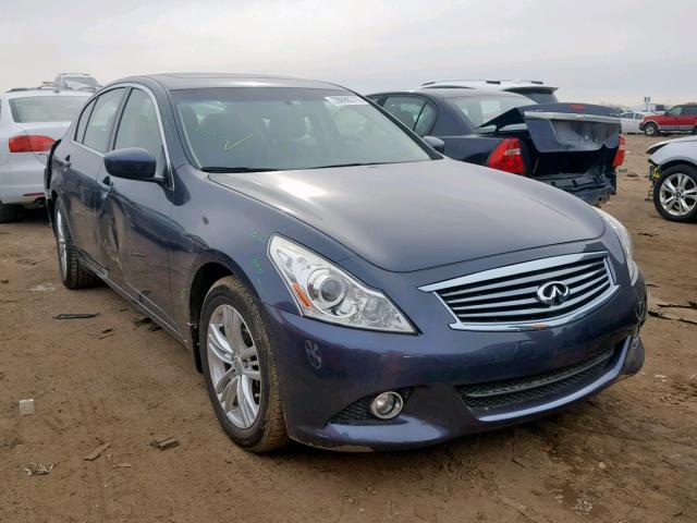 JN1CV6AR3AM250280 - 2010 INFINITI G37 GRAY photo 1