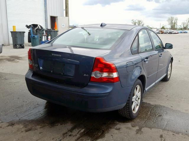 YV1MS382472299312 - 2007 VOLVO S40 2.4I BLUE photo 4