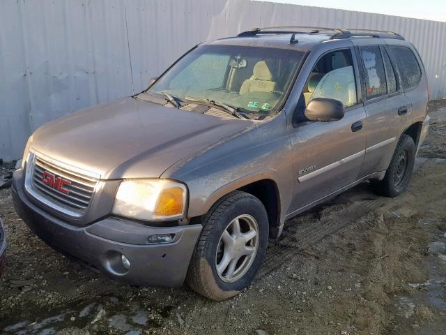 1GKDT13S862237462 - 2006 GMC ENVOY GRAY photo 2