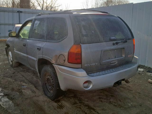 1GKDT13S862237462 - 2006 GMC ENVOY GRAY photo 3