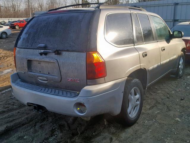 1GKDT13S862237462 - 2006 GMC ENVOY GRAY photo 4