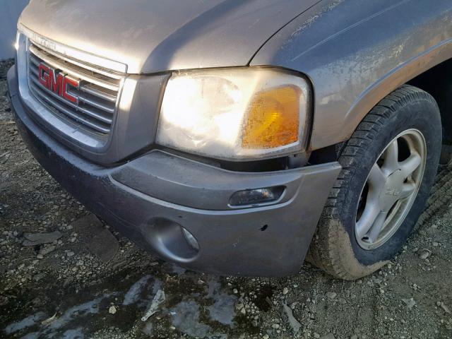 1GKDT13S862237462 - 2006 GMC ENVOY GRAY photo 9