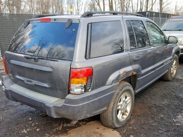 1J4GW48S43C553564 - 2003 JEEP GRAND CHER GRAY photo 4