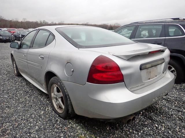 2G2WP522641296044 - 2004 PONTIAC GRAND PRIX SILVER photo 3