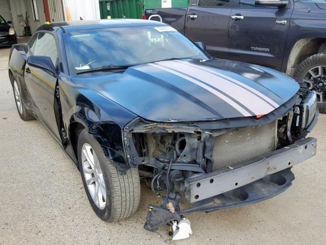 2G1FA1E31E9176982 - 2014 CHEVROLET CAMARO LS BLACK photo 1