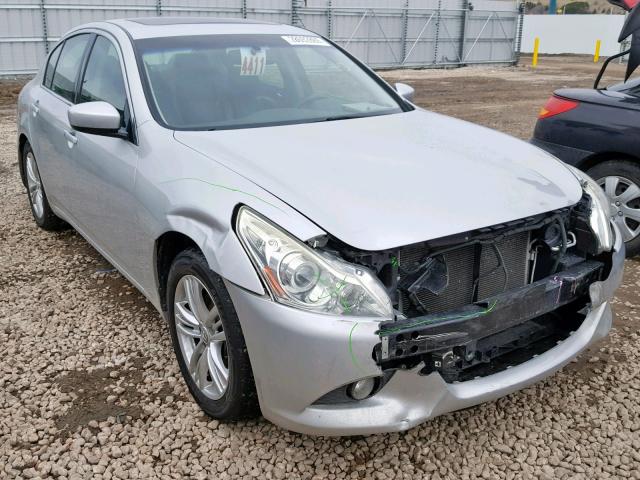 JN1DV6AP3BM601984 - 2011 INFINITI G25 BASE SILVER photo 1