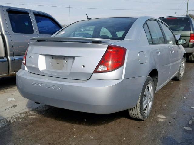 1G8AJ55F07Z177885 - 2007 SATURN ION LEVEL SILVER photo 4