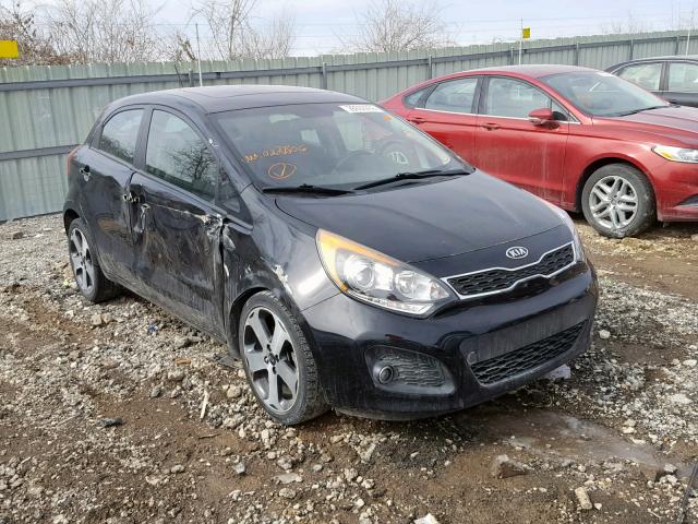 KNADN5A3XC6022806 - 2012 KIA RIO EX BLACK photo 1