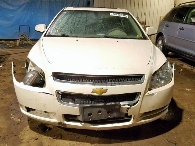 1G1ZD5E71BF396155 - 2011 CHEVROLET MALIBU 2LT CREAM photo 9