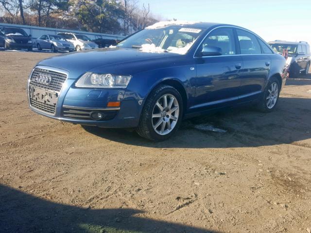 WAUDG74FX5N098420 - 2005 AUDI A6 3.2 QUA BLUE photo 2