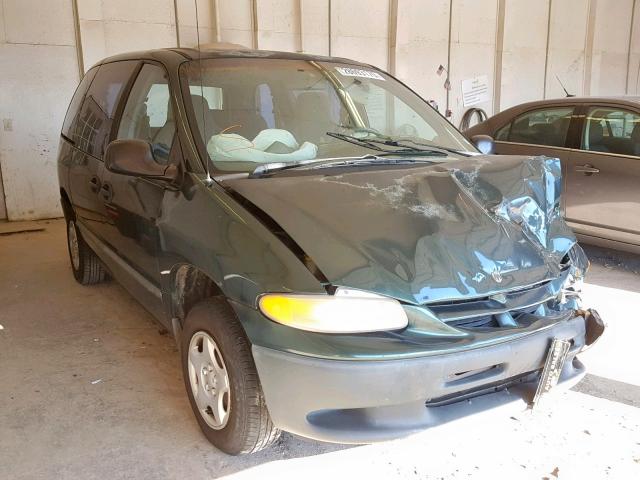 2B4FP2535XR362861 - 1999 DODGE CARAVAN GREEN photo 1