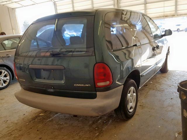 2B4FP2535XR362861 - 1999 DODGE CARAVAN GREEN photo 4