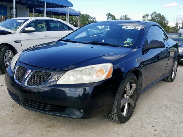 1G2ZH35N274259988 - 2007 PONTIAC G6 GT BLACK photo 2