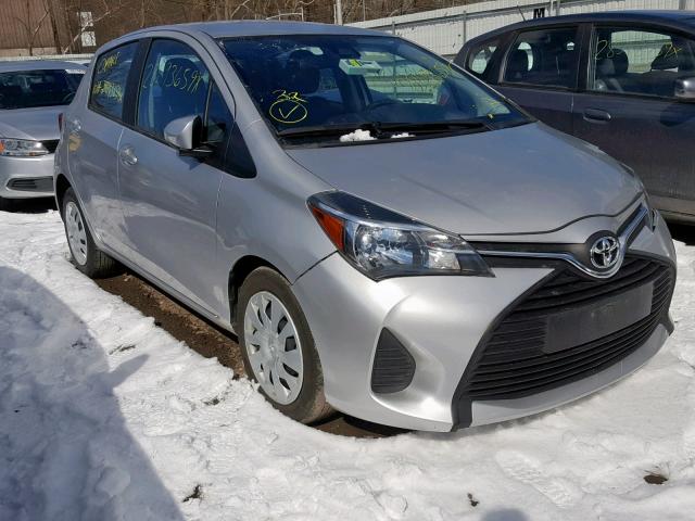 VNKKTUD31HA081499 - 2017 TOYOTA YARIS L SILVER photo 1