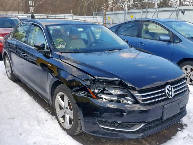 1VWAT7A3XEC024659 - 2014 VOLKSWAGEN PASSAT S BLACK photo 1