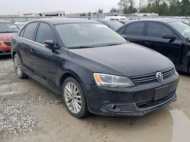 3VWLL7AJ2DM389146 - 2013 VOLKSWAGEN JETTA TDI BLACK photo 1