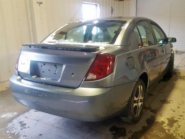1G8AL52F95Z176696 - 2005 SATURN ION LEVEL CHARCOAL photo 4