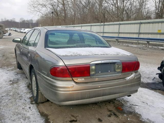 1G4HP54K714144495 - 2001 BUICK LESABRE CU BROWN photo 3