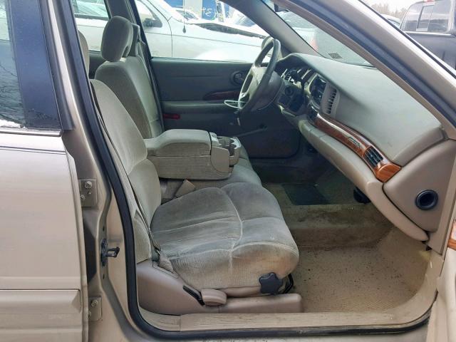 1G4HP54K714144495 - 2001 BUICK LESABRE CU BROWN photo 5