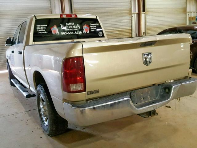 3D7TP2CL4BG513976 - 2011 DODGE RAM 2500 GOLD photo 3