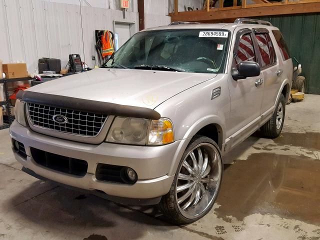 1FMZU75K83UA46442 - 2003 FORD EXPLORER L SILVER photo 2