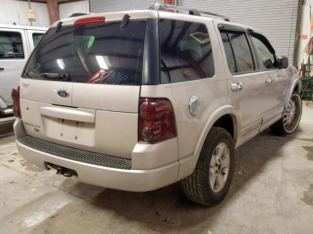 1FMZU75K83UA46442 - 2003 FORD EXPLORER L SILVER photo 4