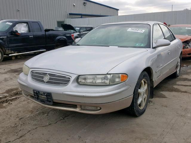 2G4WB55K011129398 - 2001 BUICK REGAL LS SILVER photo 2