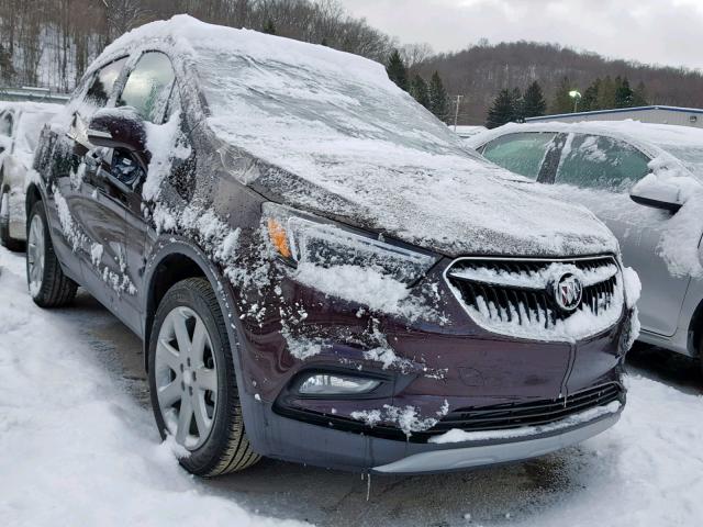 KL4CJHSB9JB616819 - 2018 BUICK ENCORE PRE BURGUNDY photo 1