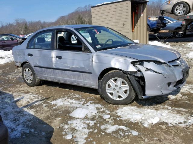 1HGES16325L020913 - 2005 HONDA CIVIC DX V SILVER photo 9