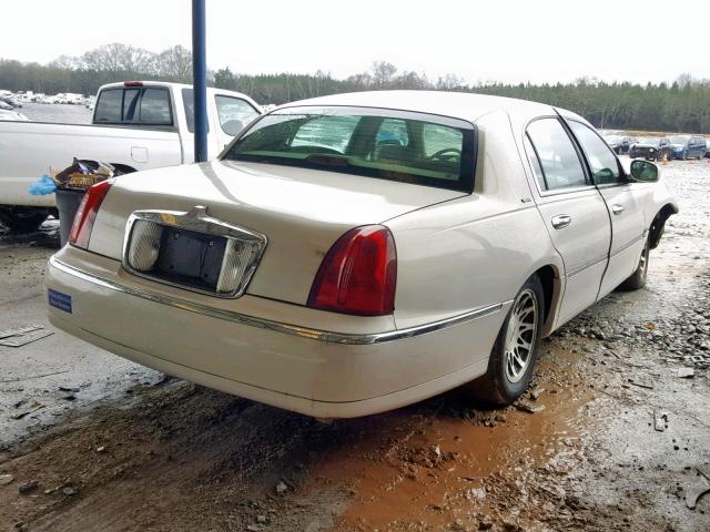 1LNHM82W91Y706681 - 2001 LINCOLN TOWN CAR S WHITE photo 4