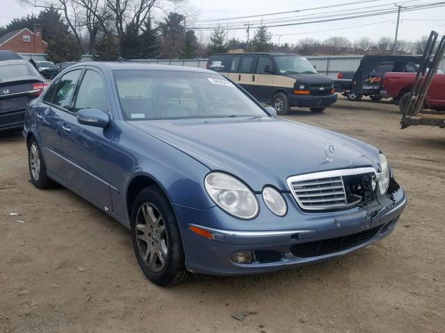 WDBUF65J44A469014 - 2004 MERCEDES-BENZ E 320 BLUE photo 1