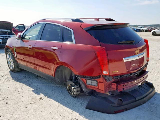 3GYFNCEY6BS629201 - 2011 CADILLAC SRX PREMIU MAROON photo 3