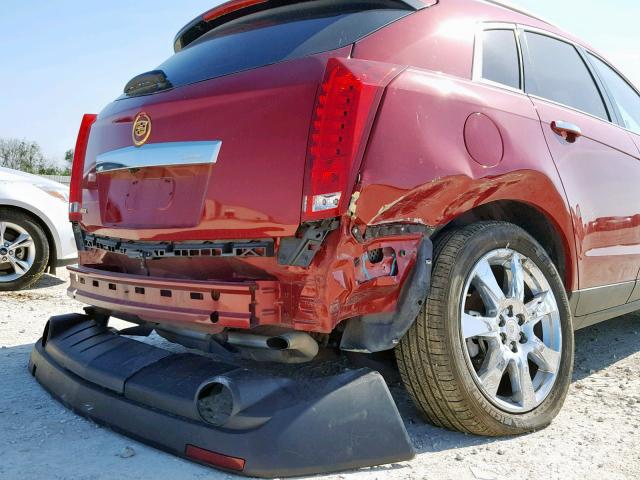 3GYFNCEY6BS629201 - 2011 CADILLAC SRX PREMIU MAROON photo 9