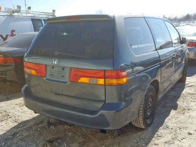 5FNRL18593B071837 - 2003 HONDA ODYSSEY LX GRAY photo 4