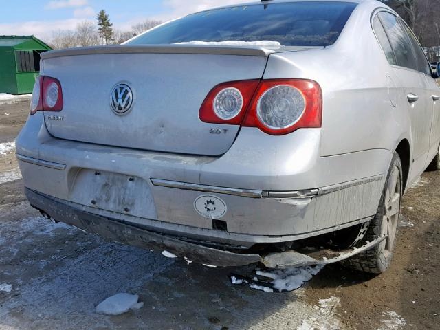 WVWJK73C99P047593 - 2009 VOLKSWAGEN PASSAT TUR GRAY photo 9