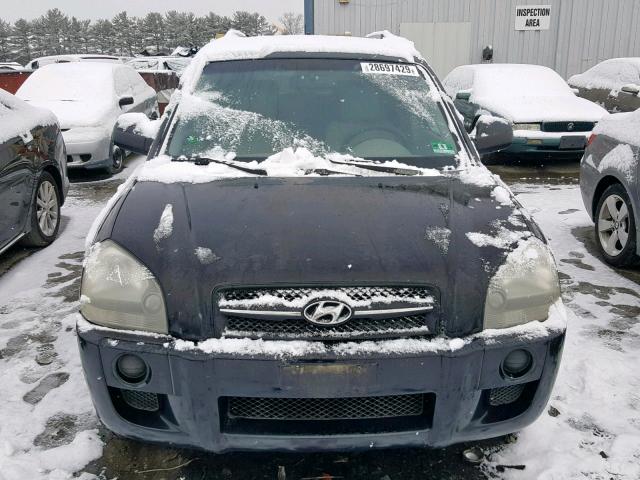 KM8JM12BX5U109963 - 2005 HYUNDAI TUCSON GL BLACK photo 9