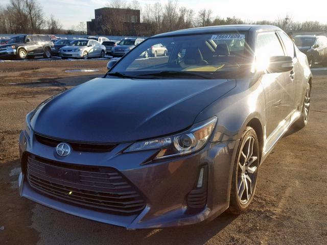 JTKJF5C76FJ003750 - 2015 TOYOTA SCION TC GRAY photo 2