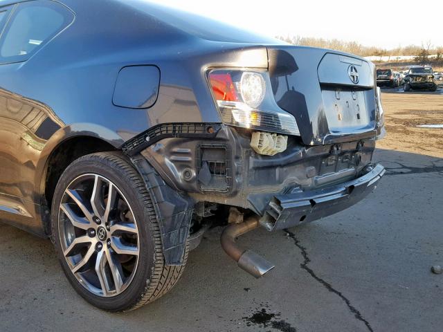 JTKJF5C76FJ003750 - 2015 TOYOTA SCION TC GRAY photo 9
