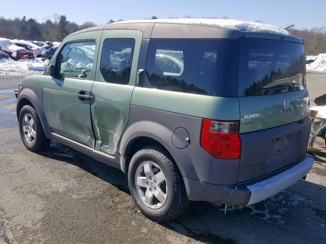 5J6YH18593L016440 - 2003 HONDA ELEMENT EX GREEN photo 3