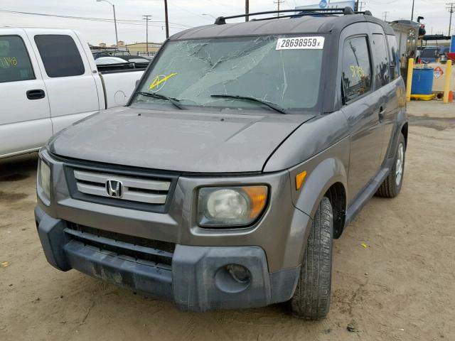 5J6YH1H31AL000499 - 2010 HONDA ELEMENT LX GRAY photo 2