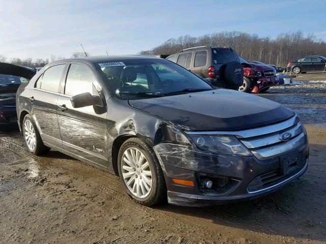 3FADP0L36AR244102 - 2010 FORD FUSION HYB BLACK photo 1