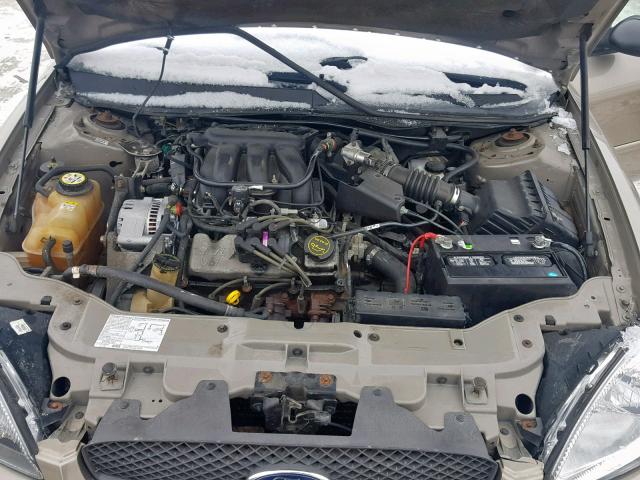 1FAFP55254G147933 - 2004 FORD TAURUS SES TAN photo 7